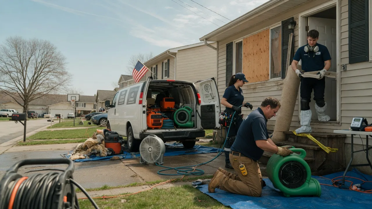 Water Damage Restoration in Hiawatha, IA near me